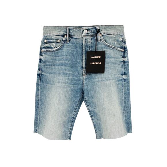 MOTHER Trickster Short Fray Shorts in Slay It With Flowers 24|XS - Picture 3 of 12